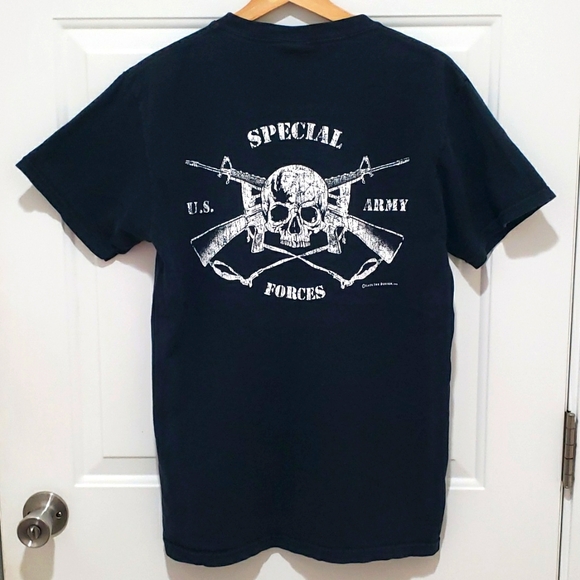 Vintage Military tshirt ARMY Special Forces - Picture 1 of 3